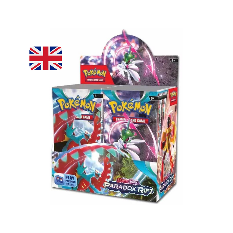 Pokémon Scarlet & Violet Paradox Rift Booster Display