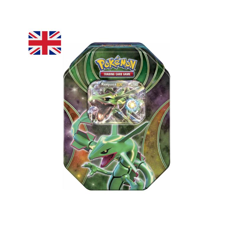 Pokémon Rayquaza EX Tin Box 2016