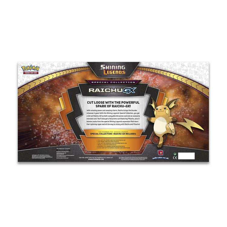 Pokémon Shining Legends Raichu GX Special Collection Box