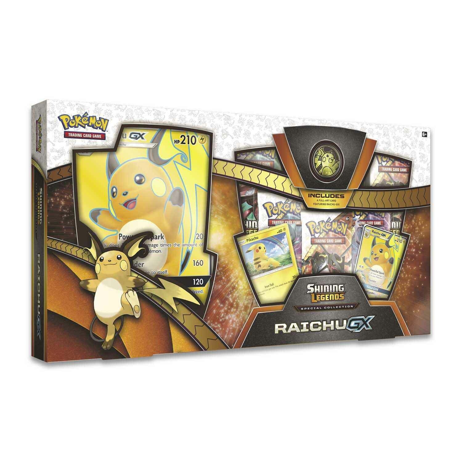 Pokémon Shining Legends Raichu GX Special Collection Box