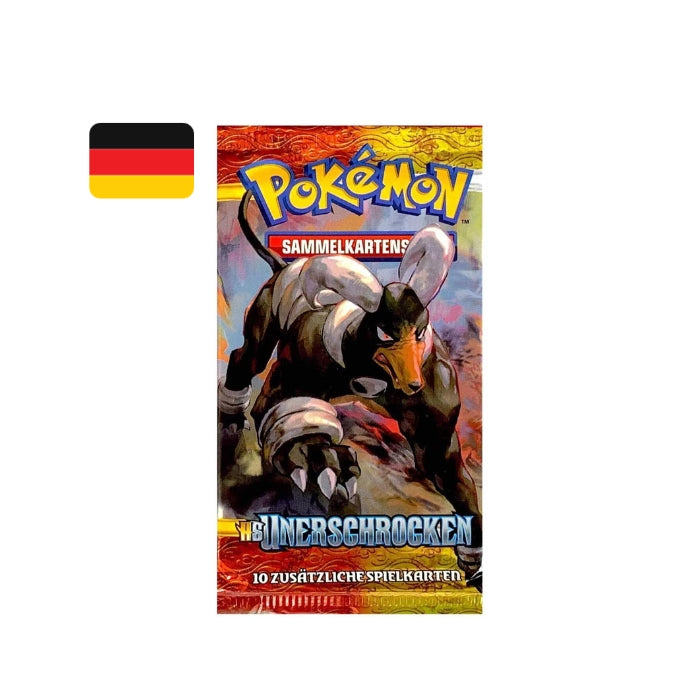 Pokémon Heartgold Soulsilver Unerschrocken Booster 