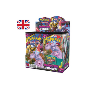 Pokemon Unified Minds Booster Display