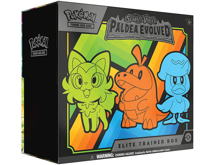 Pokémon Scarlet & Violet Paldea Evolved Elite Trainer Box